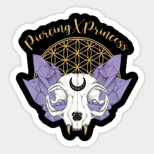 Piercing Princess Sticker